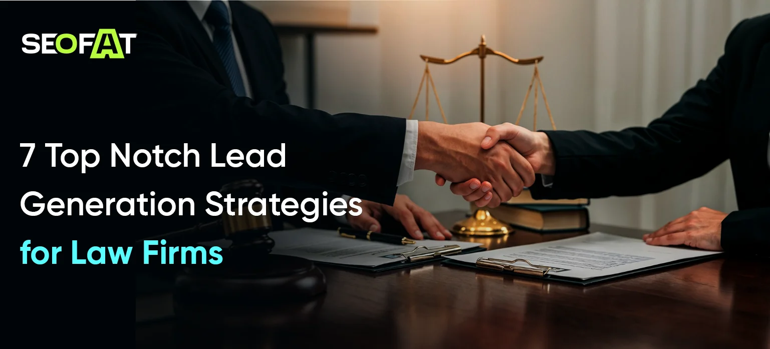 7 Top Notch Lead Lead Generation Strategies for Law Firms