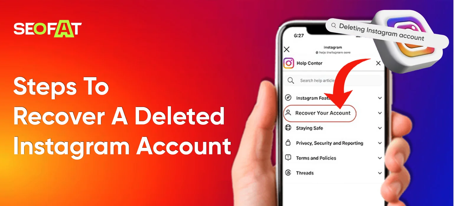 Recover A Deleted Instagram Account