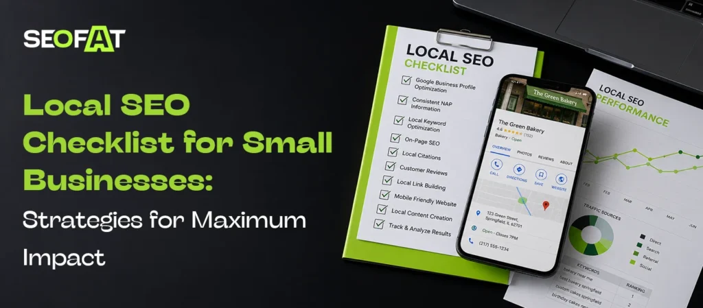 Local SEO Checklist for Small Businesses