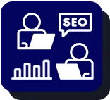 Icon depicting three user silhouettes.