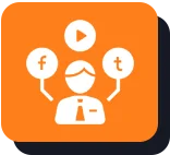 Icon depicting three user silhouettes.
