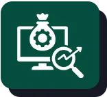 Cursor icon on a teal background.
