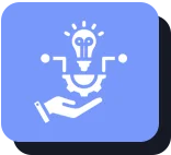 Cursor icon on a teal background