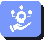 Cursor icon on a teal background