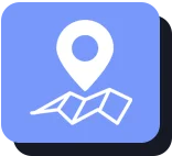 Cursor icon on a teal background