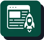 Cursor icon on a teal background.