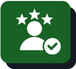 Cursor icon on a teal background.