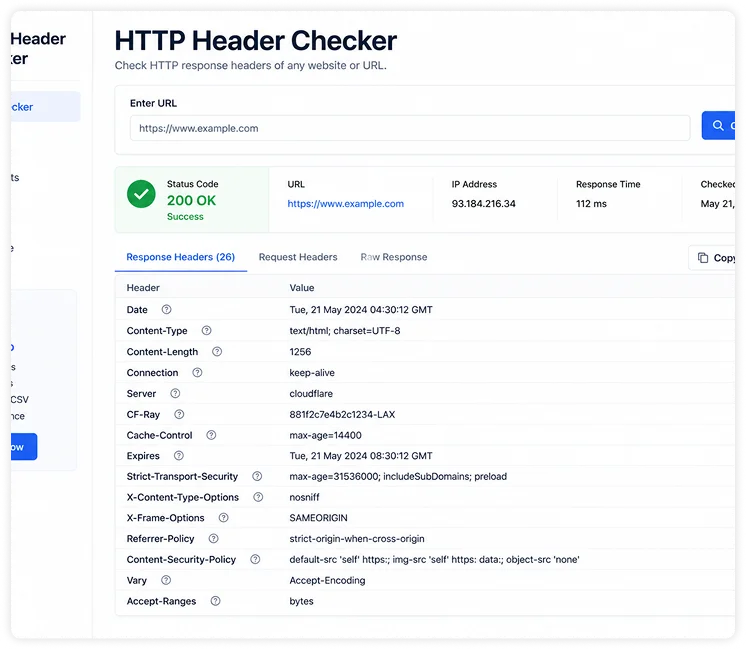 What SEOFAT’s HTTP Header Checker Helps You Analyze