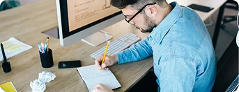 Content writers improving on-page SEO