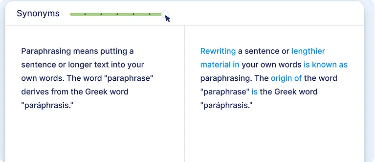 How to Use the Sentence Rewriter Tool